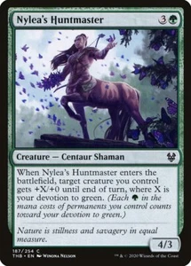 4x Nylea's Huntmaster - Casi nuevo - Theros Beyond Death SPARROW MAGIC - Imagen 1 de 1