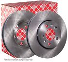 Pair of Blue Print Front Vented Brake Discs for Toyota Avensis  43512-05110