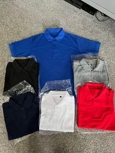 Nuevo Polo Para Hombre Liso Informal Golf Algodón Manga Corta S M L XL XXL Azul Rojo - Imagen 1 de 14