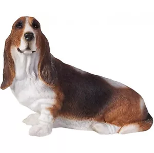 Basset Hound Figurine Hand Painted - Sandicast - Picture 1 of 1