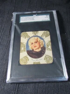 1934 GARBATY #153 - SCHONHEITSGALERIE - JEAN HARLOW - SGC VG/EX - Picture 1 of 3