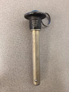 JERGENS 1/2" X 3" GRIP LENGTH BALL LOCK QUICK RELEASE PIN Button Handle - Picture 1 of 5