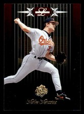 1996 Leaf Limited  #30 Mike Mussina Baltimore Orioles