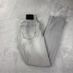 All Saints Cigarette Men's Size 32x30 Light Grey Button Fly Denim Jeans - Bild 1 von 11
