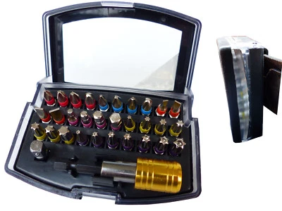 Bit Set 32-tlg CR-V Profi Bit-box Bitsortiment Bithalter Bit Satz 32-tlg - Bild 1 von 3