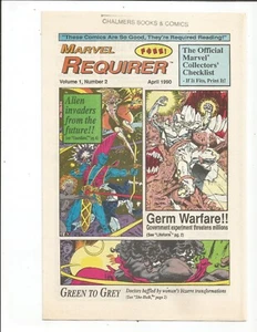 Marvel Requirer 2 (1990) 1ª Aparición Gris She-Hulk!!! EXCELENTE COPIA!! - Imagen 1 de 2