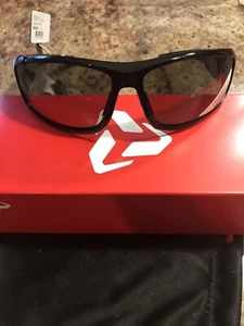 NIB Ryders HOWLER Sport (WRAPS) POLARIZED Sunglasses. Gray W/Black Lens - Picture 1 of 6