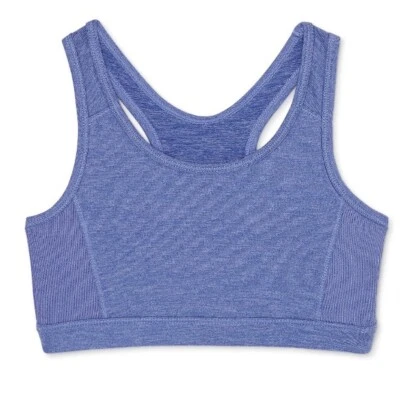 Avia девочек спортивный бюстгальтер XXL 18 новый с ярлыками Peri туман влаги впитывающий отражательный - Изображение 1 из 3