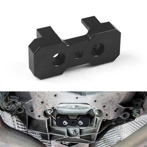 Billet Aluminum Transmission Mount Insert For Audi A4 S4 B8 Chassis Models Black - Imagen 1 de 6