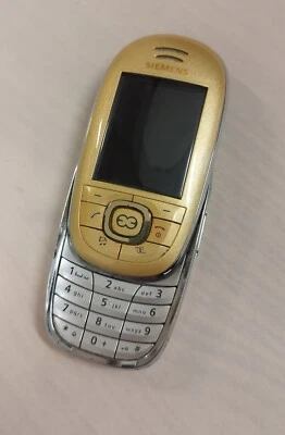 Siemens SL75 Gold, Unlocked SIM, Mint Condition, 1.3MP Camera, Fully working - Image 1 of 4