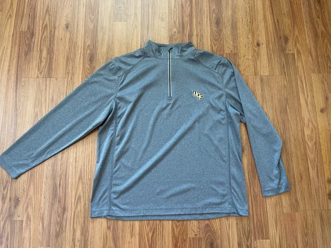 UCF Knights NCAA UNIVERSITY OF CENTRAL FLORIDA Size XL Golf Mid Layer Sweatshirt Cover