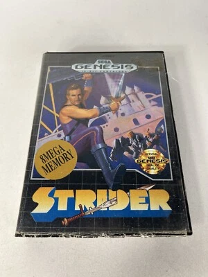 Strider (Sega Genesis, 1990) Tested. Game And Case. No Manual - Image 1 of 4