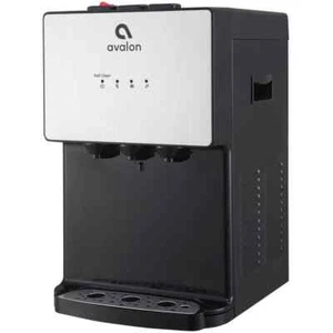 A12 Countertop Bottleless Water Dispenser, 3 Temperatures, Self-Cleaning, Stainl - Picture 1 of 7