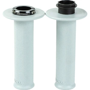 Renthal G232 MX Original Lock-On Diamond Grips Soft Compound White - Picture 1 of 4