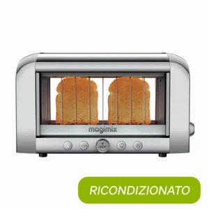 Tostapane Elettrico Magimix Vision Cromato Ricondizionato Grado A - Foto 1 di 1