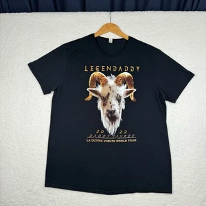 Vintage 2022 Daddy Yankee Tour Shirt - Legendaddy - Double Sided - Men's XL - Picture 1 of 9