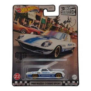 1968 Mazda Cosmo Sport - White - Hot Wheels - Boulevard 22- Damage Corner - Picture 1 of 2