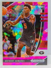 Anthony Edwards RC 2020-21 Prizm Draft Picks Pink Cracked Ice Rookie Card #41 ??