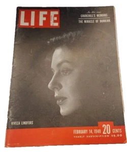 February 14, 1949 LIFE Magazine US 40s Advertising ads add  FREE SHIPPING Feb 2 - Picture 1 of 9