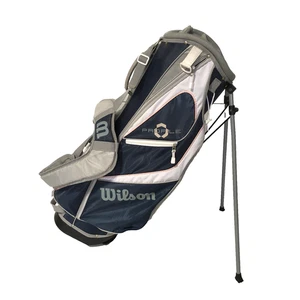 Wilson Profile Golf Carry Stand Bag 7 Way Divider Blue White Pink Gray (no cover - Picture 1 of 11