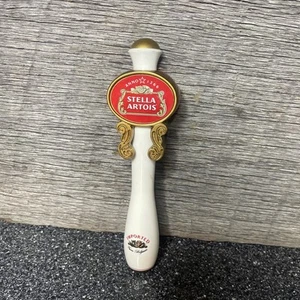Stella Artois Imported From Belgium Draft Beer Tap Handle Anno 1366 11.5” - Picture 1 of 5