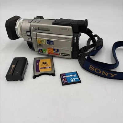 Sony DCR-TRV900 Mini Cámara DVD Videocámara Estéreo VCR Paquete de Transferencia de Video Foto 1 de 4