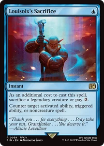 x1 Louisoix's Sacrifice FIN Final Fantasy MTG 59 M/NM 1x - Imagen 1 de 3