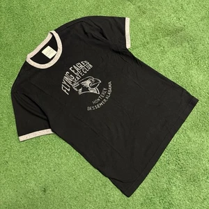 Vintage Y2K Ringers Old Navy Black Graphic T-Shirt Size: Medium - Picture 1 of 4