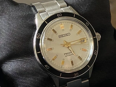 GREAT LNIB SEIKO PRESAGE STYLE 60s SRPG03J1 AUTOMATIC MADE IN JAPAN - image 1 of 4