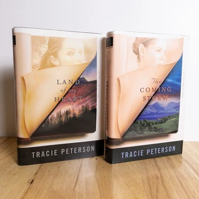 Tracie Peterson Heirs of Montana Series Book 1 & 2 Christian Historical Romance Foto 1 de 4
