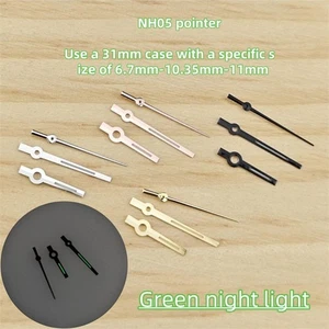 Green Luminous Watch Needle 31mm Case Use Hands Log Women's Watch for NH05/NH06 - Bild 1 von 10