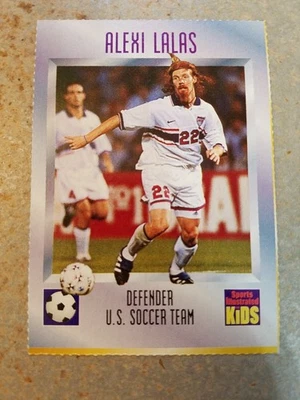 Alexi Lalas #446 World Cup Soccer NWSL Sports Illustrated for Kids SI For Kids - Image 1 of 2
