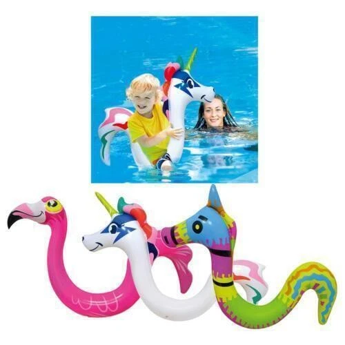 Sommer Faltbare Cartoon Aufblasbare Schwimm Nudel Stuhl Pool-Party - Bild 1 von 1