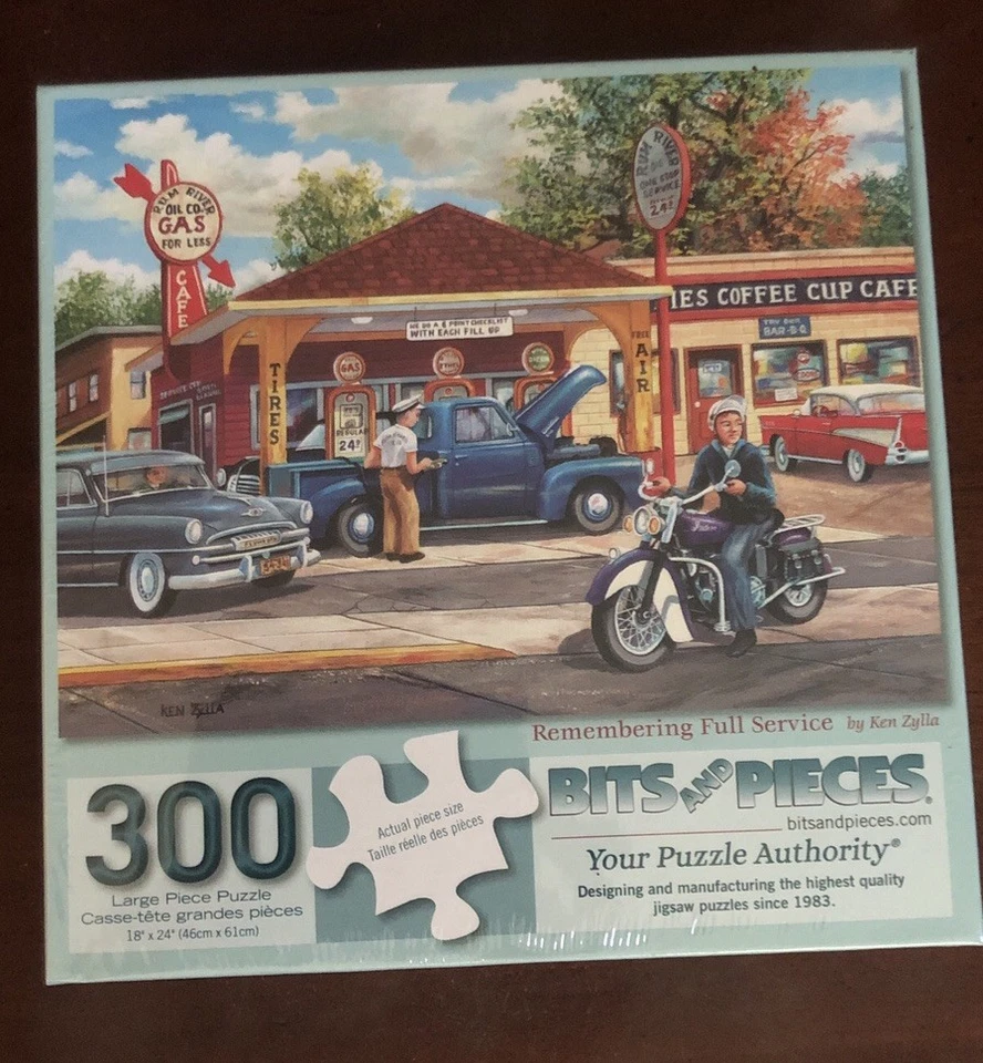 Bits and Pieces Remembering Full Service 300 件 18'x24 拼图密封 — 第 1/1 张图片