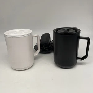 Tzumi Ion Mug 12 Oz Heated Coffee Mug Smart Cup Black 7560 Mug Only - Picture 1 of 16
