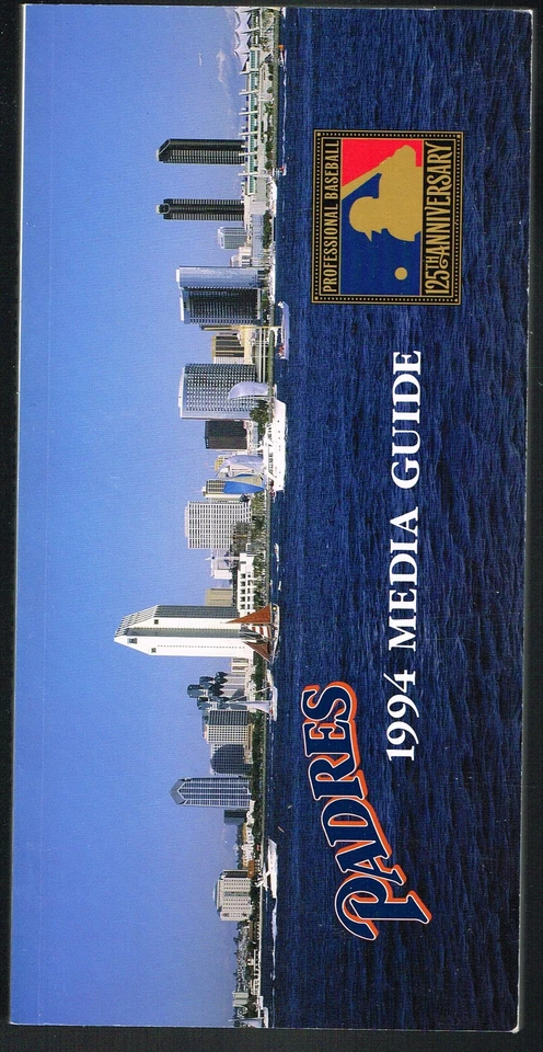  1994 San Diego Padres MLB Baseball Media GUIDE - Image 1 of 1