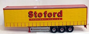 Remolque Corgi moderno de transporte Stoford de tres ejes (Y612 GFJ) - Imagen 1 de 1