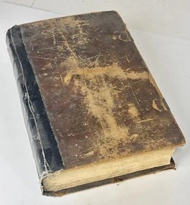 Martyre Spiegel Antique Book German 1814 interior design decor vintage library - Bild 1 von 7