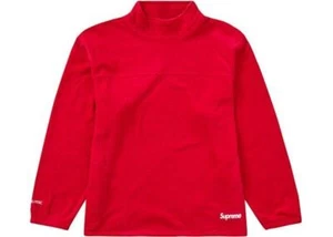 Supreme Polartec Mock Neck Pullover Rot Gr. XL - Bild 1 von 1