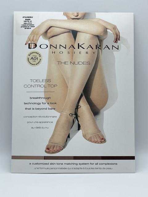 donna karan pantyhose size chart