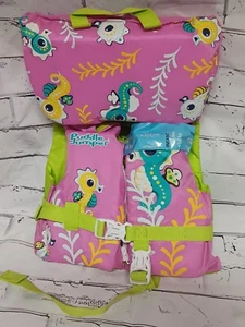 NUEVO Jersey Infantil Rosa Cambio de Color Stearns Charco Infantil Talla 30 libras - Imagen 1 de 7