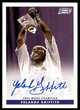 Yolanda Griffith 2005 Rittenhouse WNBA Champion Auto Autograph Monarchs