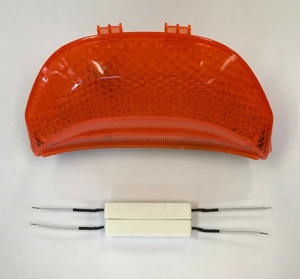 03-06 CBR 600RR, 04-07 1000RR NARANJA LED Luz Trasera Señal Integrada SECUENCIAL Foto 1 de 4