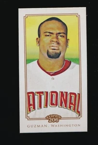 CRISTIAN GUZMAN ⚾ 2010 Topps 206 Mini POLAR BEAR #67 Washington Nationals - Picture 1 of 2