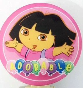 Night Light- Dora The Explorer ADORABLE BALLOONS Kids Bedroom Décor Wall Plug-in - Picture 1 of 6