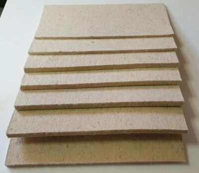 Filz  FILZSTÜCKE - 1 KG - 100% Schurwolle Wollfilz Schafwolle Natur 5 8 10 mm - Bild 1 von 4