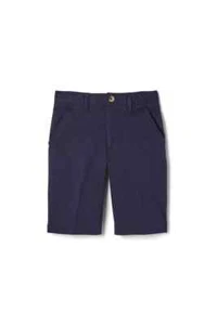 FRENCH TOAST Boys School Uniform ADJUSTABLE WAISTShort (Navy,8, Waist 24.5) NWT - Picture 1 of 2