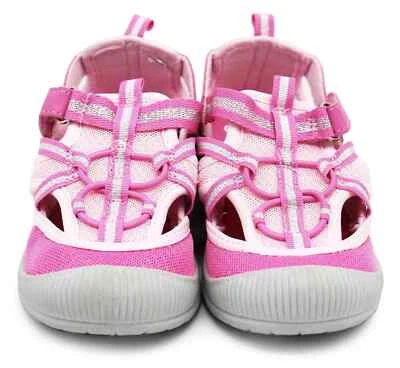 NWT OshKosh B Gosh Toddler Washable Bump Toe Sport Sandal "Myla" Pink *Size 10* - Image 1 of 3