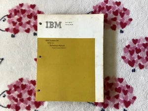 IBM SYSTEM/34 RPG II REFERENCE MANUAL (PROGRAM NUMBER 5726-RG1). SC21-76667-5 - Picture 1 of 4