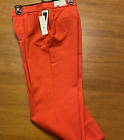 Investments 5th AVE fit Womens Pants Stretch Crop Petite Size 8p NWT Red